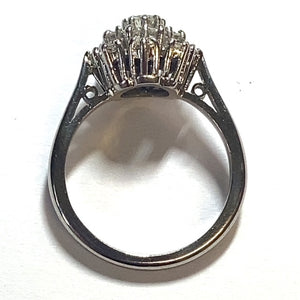 Secondhand Diamond Cluster Ring - 0.56ct