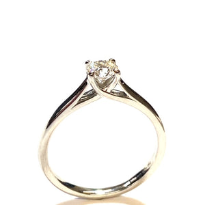 Secondhand Platinum Diamond Solitaire Ring - 0.45ct