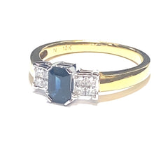 Load image into Gallery viewer, Secondhand Sapphire and Diamond Ring
