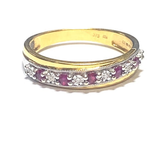 Secondhand Ruby and Diamond Ring