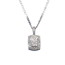 Load image into Gallery viewer, Secondhand White Gold and Diamond Necklace
