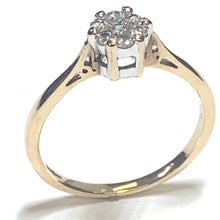 Load image into Gallery viewer, Secondhand Diamond Flower Ring
