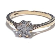 Load image into Gallery viewer, Secondhand Diamond Flower Ring
