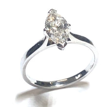 Load image into Gallery viewer, Secondhand Platinum Marquise Diamond Ring 1.15ct

