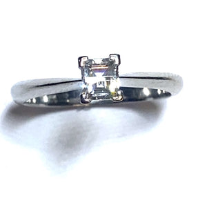 Secondhand Millenium Cut Diamond Solitaire Ring