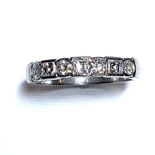 Load image into Gallery viewer, Secondhand Platinum Mixed Cut Diamond Ring
