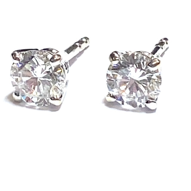 Secondhand Diamond Stud Earrings - 1.02ct