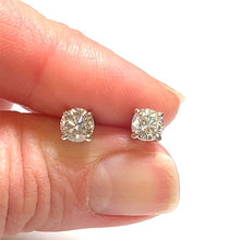 Load image into Gallery viewer, Secondhand Diamond Stud Earrings - 1.02ct
