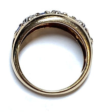 Load image into Gallery viewer, Secondhand 9ct Gold Sapphire and Diamond Ring
