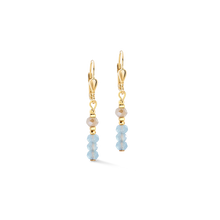 Load image into Gallery viewer, Coeur De Lion Rhythm Jade Sky Earrings
