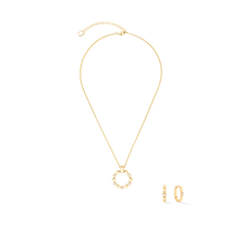 Load image into Gallery viewer, Coeur De Lion Small Soft Cube Circle Glow Necklace
