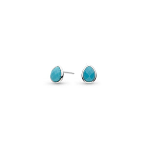 Kit Heath Pebble Azure Stud Earrings