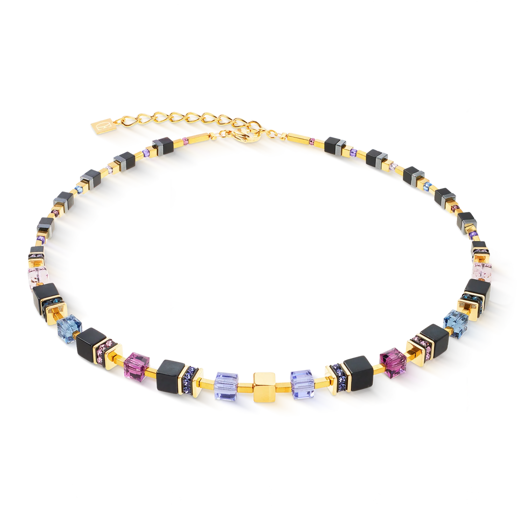 Coeur De Lion Necklace - GeoCUBE Blue Moon Gold