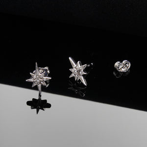 Kit Heath Celeste North Star Stud Earrings