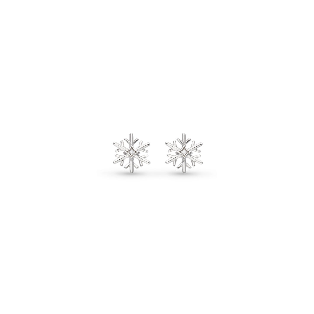 Kit Heath Celeste Astoria Snow Stud Earrings