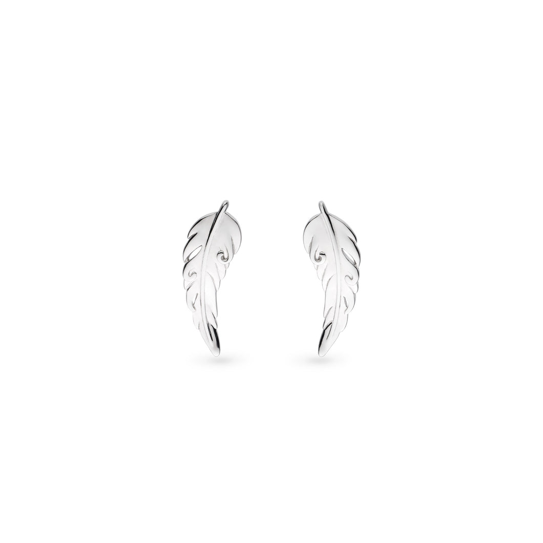 Kit Heath Feather Wisp Stud Earrings