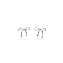 Load image into Gallery viewer, Kit Heath Serenity Ribbon Bow Dainty Stud Earrings
