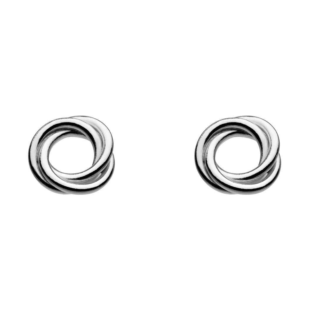 Dew Coiled Stud Earrings