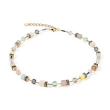 Load image into Gallery viewer, Coeur De Lion Multicolour Geo Gentle Necklace
