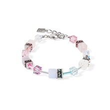 Load image into Gallery viewer, Coeur De Lion Bracelet - GeoCUBE Precious Rose-Lilac
