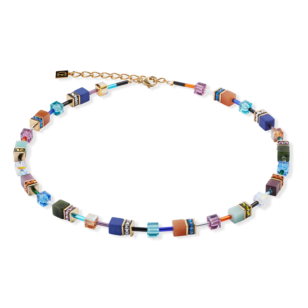 Coeur De Lion GeoCUBE Iconic Necklace Multicolour Motion