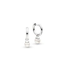 Load image into Gallery viewer, Kit Heath Coast Tumble Pearl Huggie Hoop Drops
