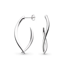 Load image into Gallery viewer, Kit Heath Entwine Twine Statement Stud Hoop Earrings
