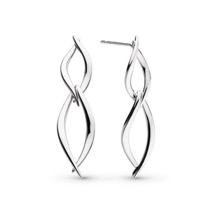 Kit Heath Entwine Twine Twist Link Duo Link Drop Earrings