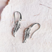 Load image into Gallery viewer, Kit Heath Feather Wisp Drop Earrings
