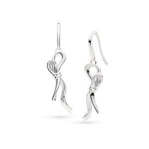 Kit Heath Serenity Ribbon Bow Loop Earrings