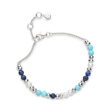 Load image into Gallery viewer, Kit Heath Coast Tumble Azure Gemstone Beaded Bracelet
