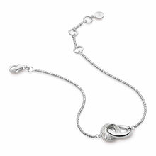Load image into Gallery viewer, Kit Heath Bevel Cirque Link Pave Bracelet
