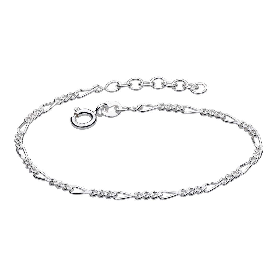 Silver Figaro Bracelet
