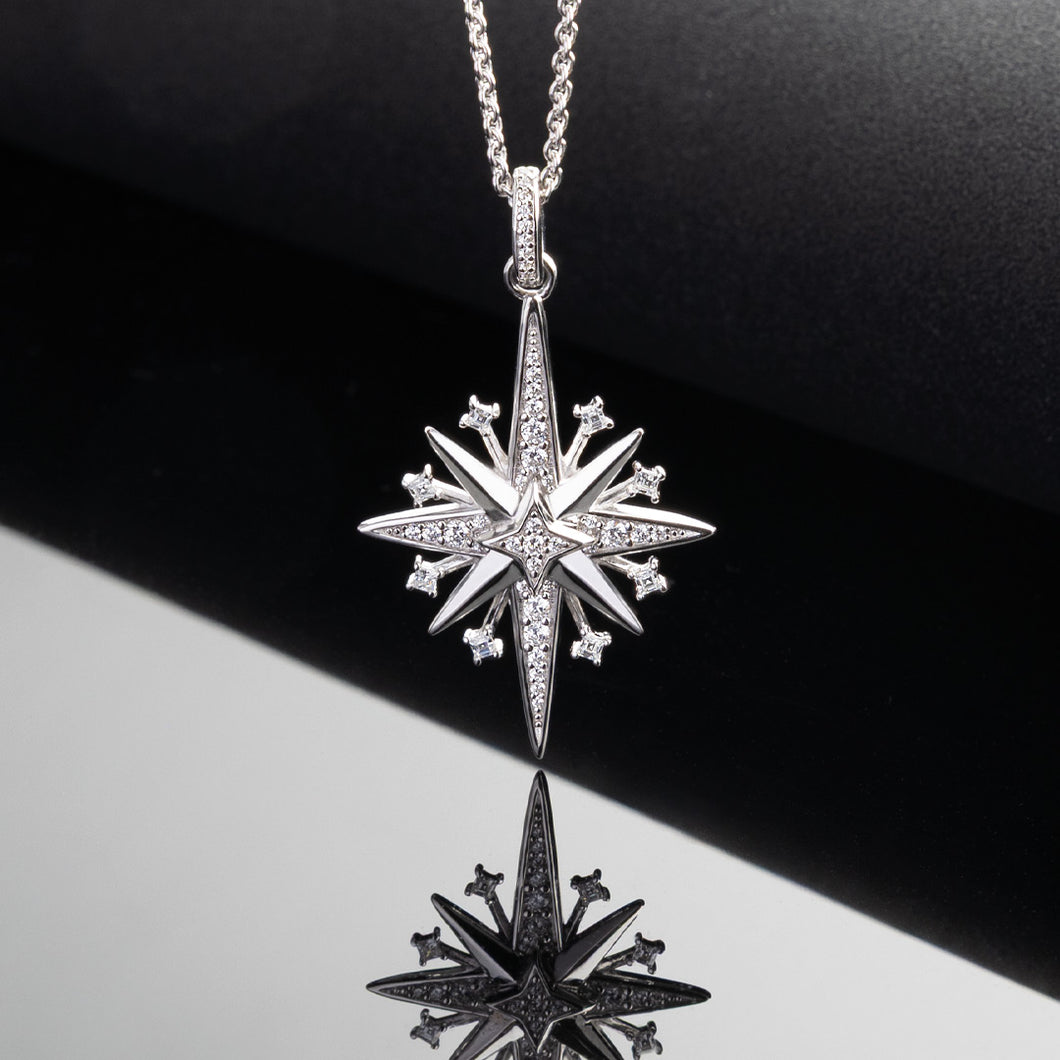 Kit Heath Celeste North Star Grande Slider Necklace