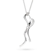 Load image into Gallery viewer, Kit Heath Serenity Ribbon Bow Loop Necklace
