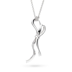 Kit Heath Serenity Ribbon Bow Loop Necklace