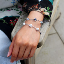 Load image into Gallery viewer, Jersey Pearl Alice White Freshwater Pearl Bracelet
