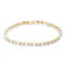 Load image into Gallery viewer, Diamonfire Cubic Zirconia Baguette and Round Tennis Bracelet
