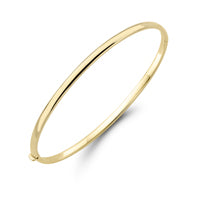 9ct Gold Hinged Bangle