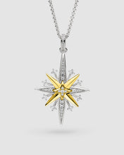 Load image into Gallery viewer, Kit Heath Celeste North Star Starbust Grande Slider Necklace
