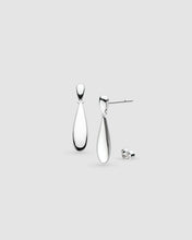Load image into Gallery viewer, Kit Heath Coast Pebble Smooth Slim Stud Drop Earrings
