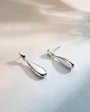 Load image into Gallery viewer, Kit Heath Coast Pebble Smooth Slim Stud Drop Earrings
