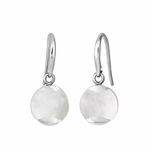 Load image into Gallery viewer, Jersey Pearl Dune South Sea Mother of Pearl Hook Drop Earrings
