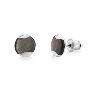 Jersey Pearl Dune Tahitian Mother of Pearl Earrings