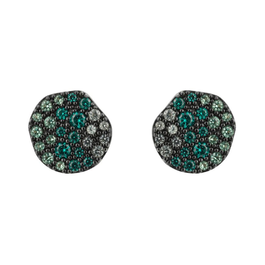 Fiorelli Nano Crystal Green Pave Studs