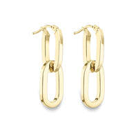 9ct Gold Linking Drop Earrings