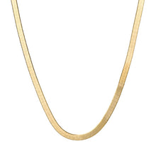 Load image into Gallery viewer, 9ct Gold Herringbone Flat Snake Chain
