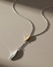 Load image into Gallery viewer, Kit Heath Glint Golden Two-Tone Lariat Style Necklace
