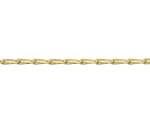 9ct Gold Hayseed Chain 18"