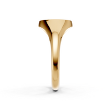 Load image into Gallery viewer, 9ct Gold Oval Signet Ring - 10x8mm
